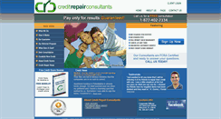 Desktop Screenshot of creditrepairconsultants.com